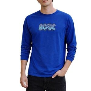 AC/DC Shirt Mens Large Rockware Anthill Trading Rock Band Graphic Music Cotton